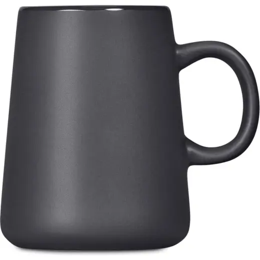 Serendipio Dorset Ceramic Coffee Mug Dark Grey Front